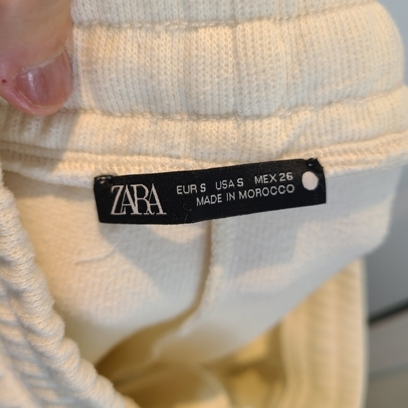 ZARA Cotton Blend Jogger Trackpant with Pockets Size Small - Picture 8 of 11